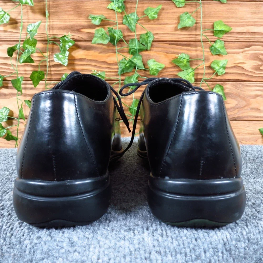Cole Haan Air Giraldo Mens Apron Toe Oxford 10.5‎ M Dress Shoes Black Leather